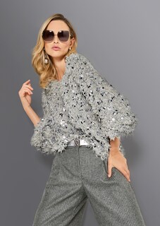 Sweatshirt met glamoureuze touch thumbnail 7