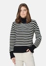 Softer Schurwoll-Pullover mit stylischen Streifen thumbnail 1