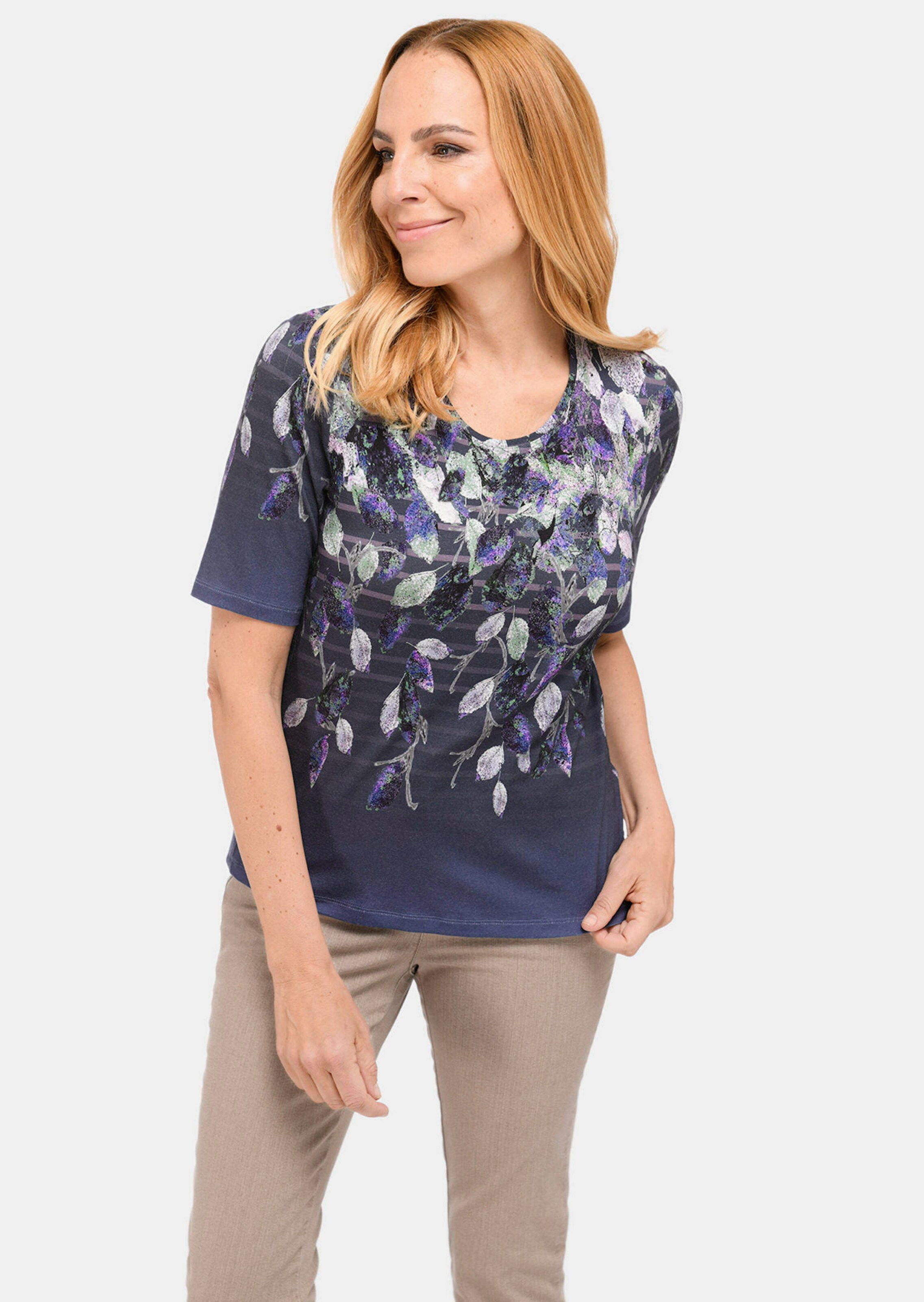 Druckshirt in kraftvollen Farben