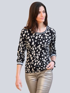 Shirt im exklusivem Dessin von Alba Moda thumbnail 5