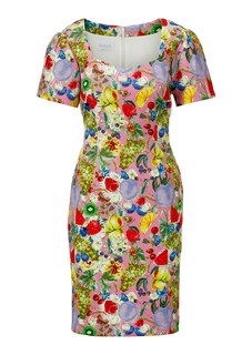 Kleid mit Obstprint thumbnail 1