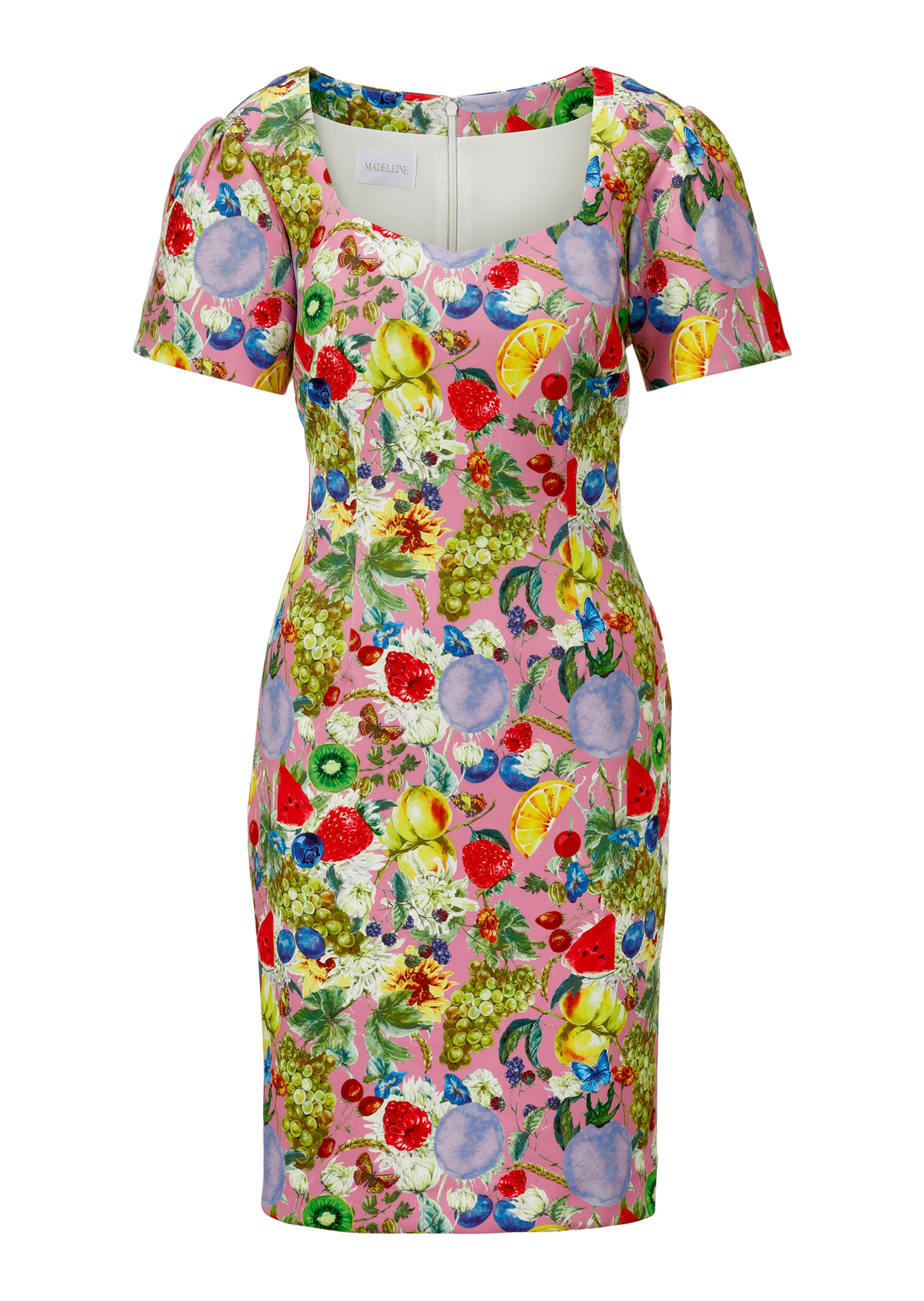 Kleid mit Obstprint