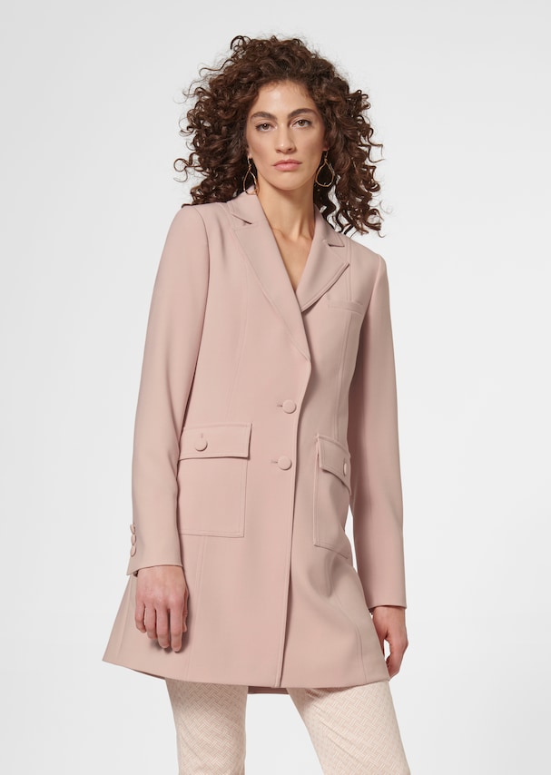 Neuheiten 2024, Damen Hosenanzug Elegant in Pink Businessoutfit