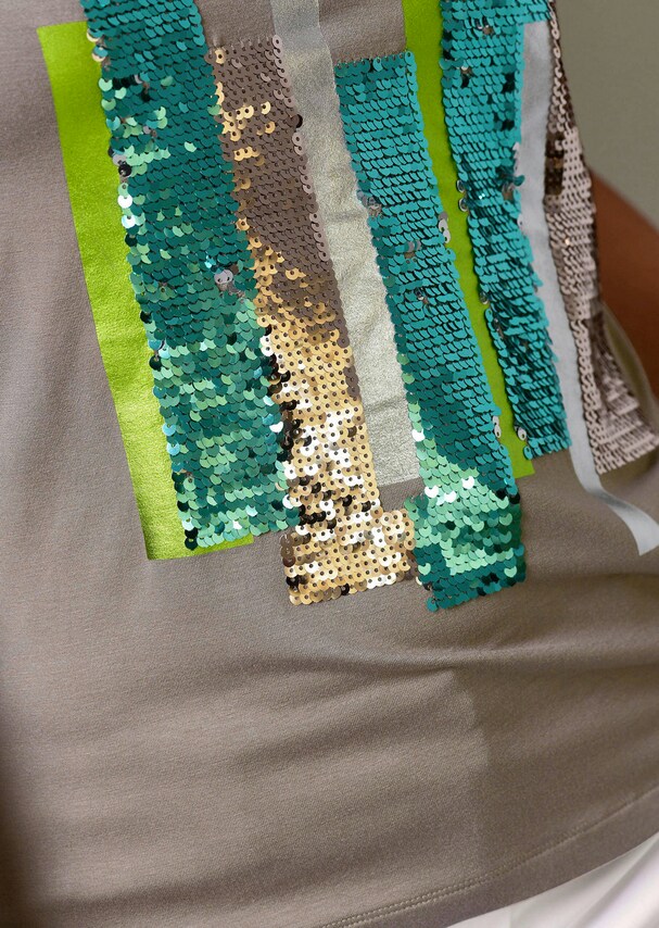 Shirt mit Druck im Vorderteil 3