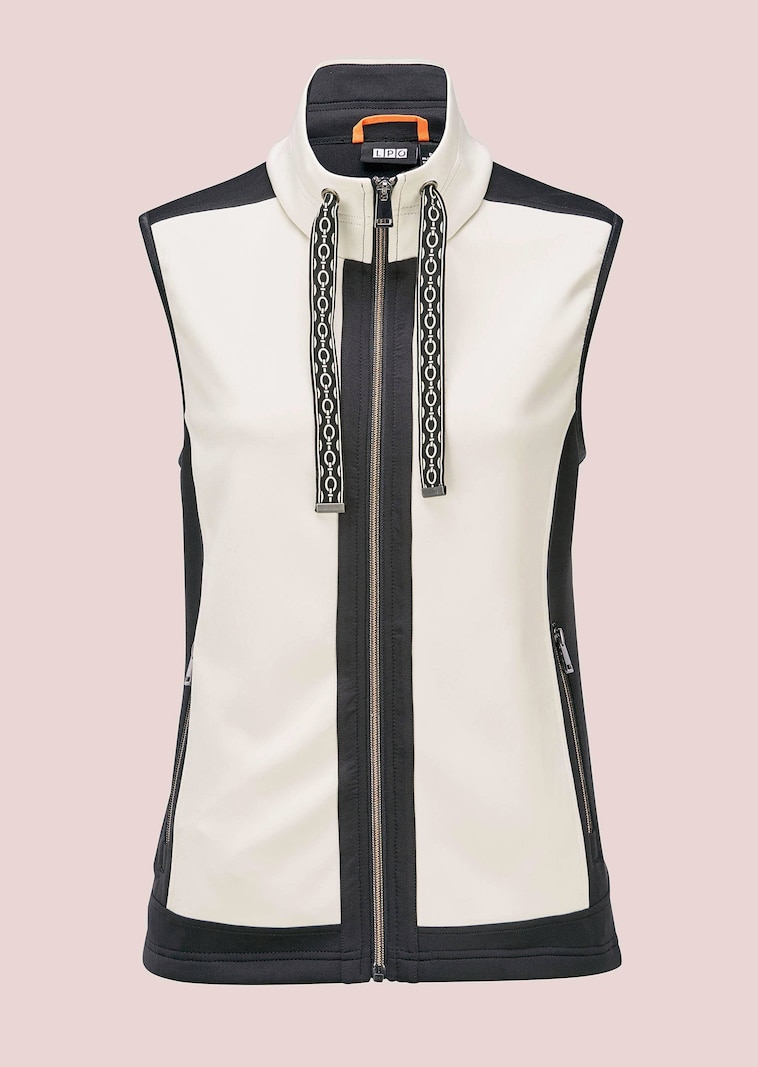 Funktionsweste mit Reißverschlusstaschen