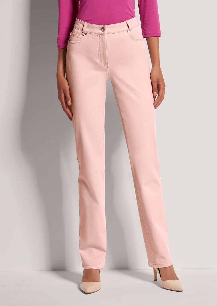 M-Jeans in gerader Form mit Logo-Stickerei