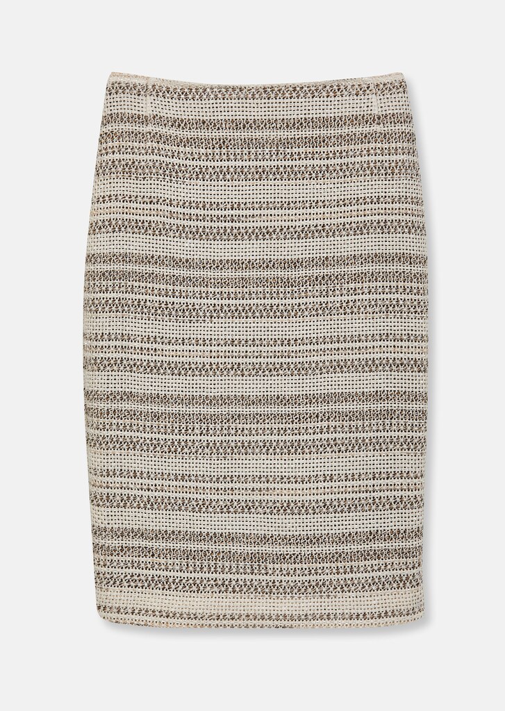 Pencil-Skirt aus Fancy-Tweed 5