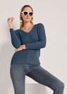 Langarm-Pullover mit V-Ausschnitt thumbnail 4