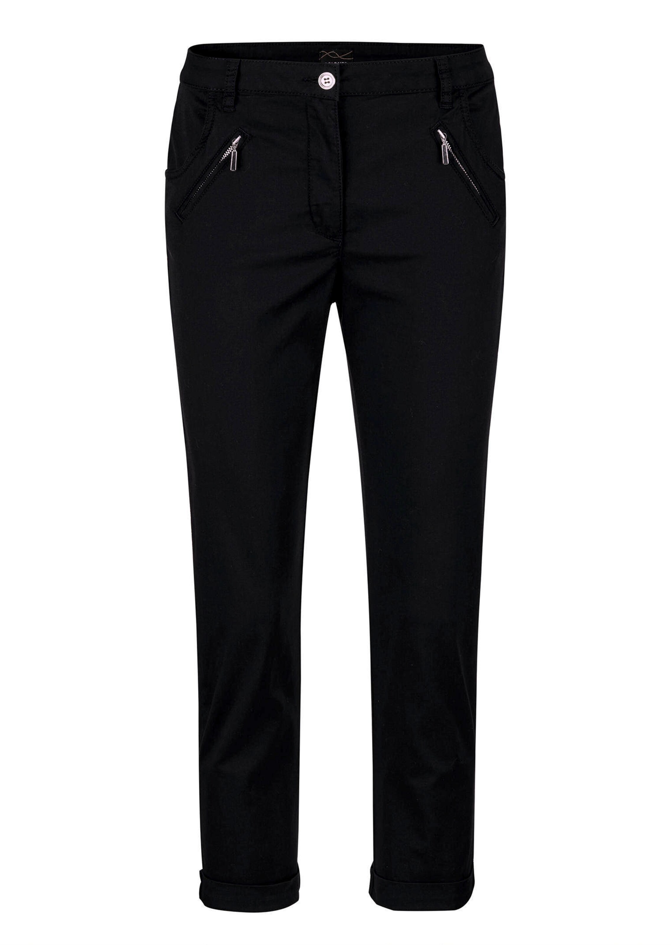 Pantalon chino LOUISA ultra-doux, en longueur cheville