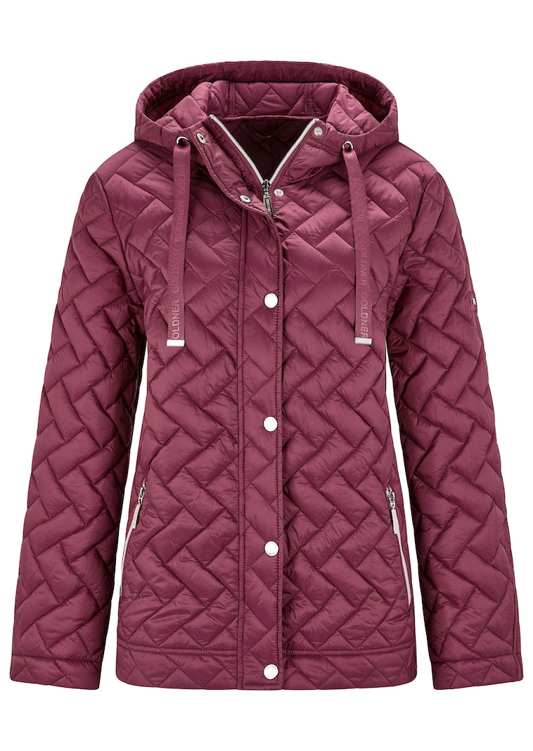 Leichte Steppjacke mit Kapuze