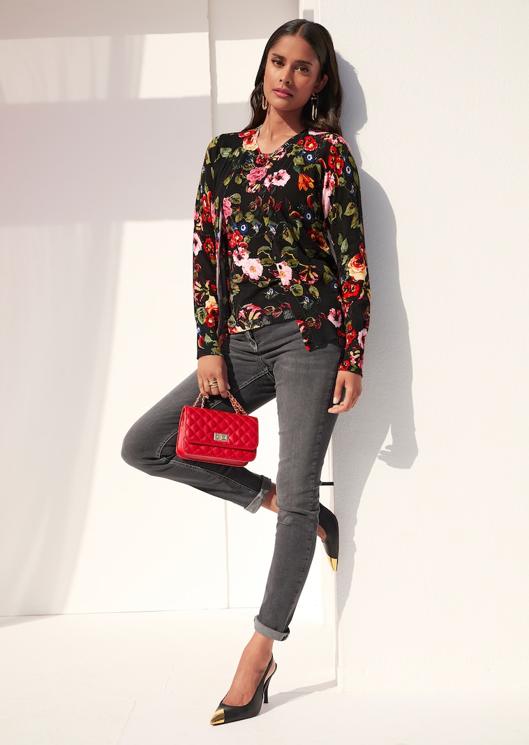 Schlanke Five-Pocket-Jeans