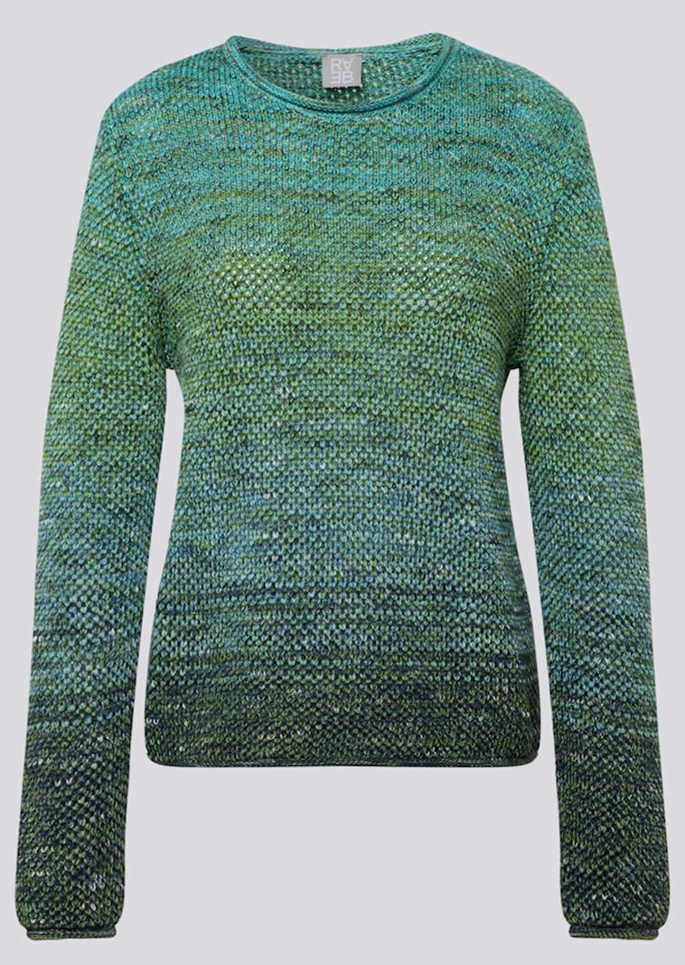 Pull en tricot structuré