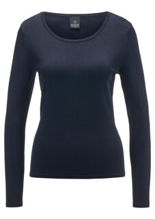Rundhals-Pullover in hochwertiger Milano-Strickart thumbnail 1
