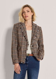 Tweedblazer im Multi-Colour-Look thumbnail 1