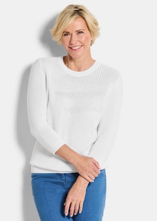 Strickpullover aus reiner Baumwolle thumbnail 1