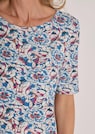 Jersey-Shirt mit U-Boot-Ausschnitt thumbnail 5