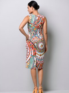 Kleid mit allover Druck thumbnail 2