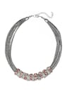 Glasperlenkette im Metallic-Look thumbnail 1