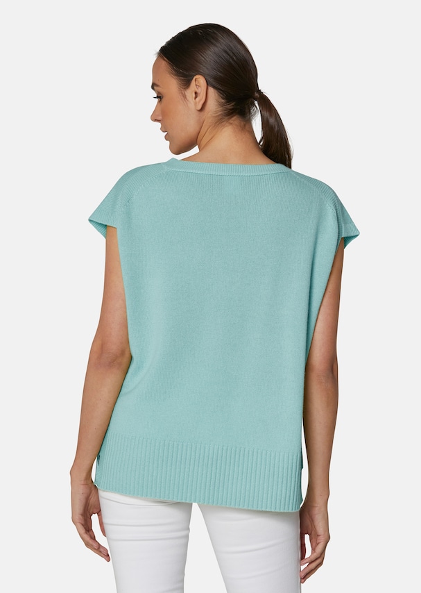 Boxy jumper with cashmere content 2