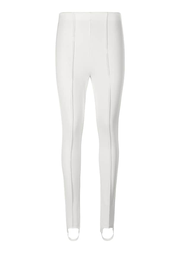 Stirrup trousers with decorative piping 5