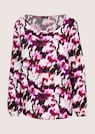 Viskose-Bluse mit Rundhalsausschnitt thumbnail 6