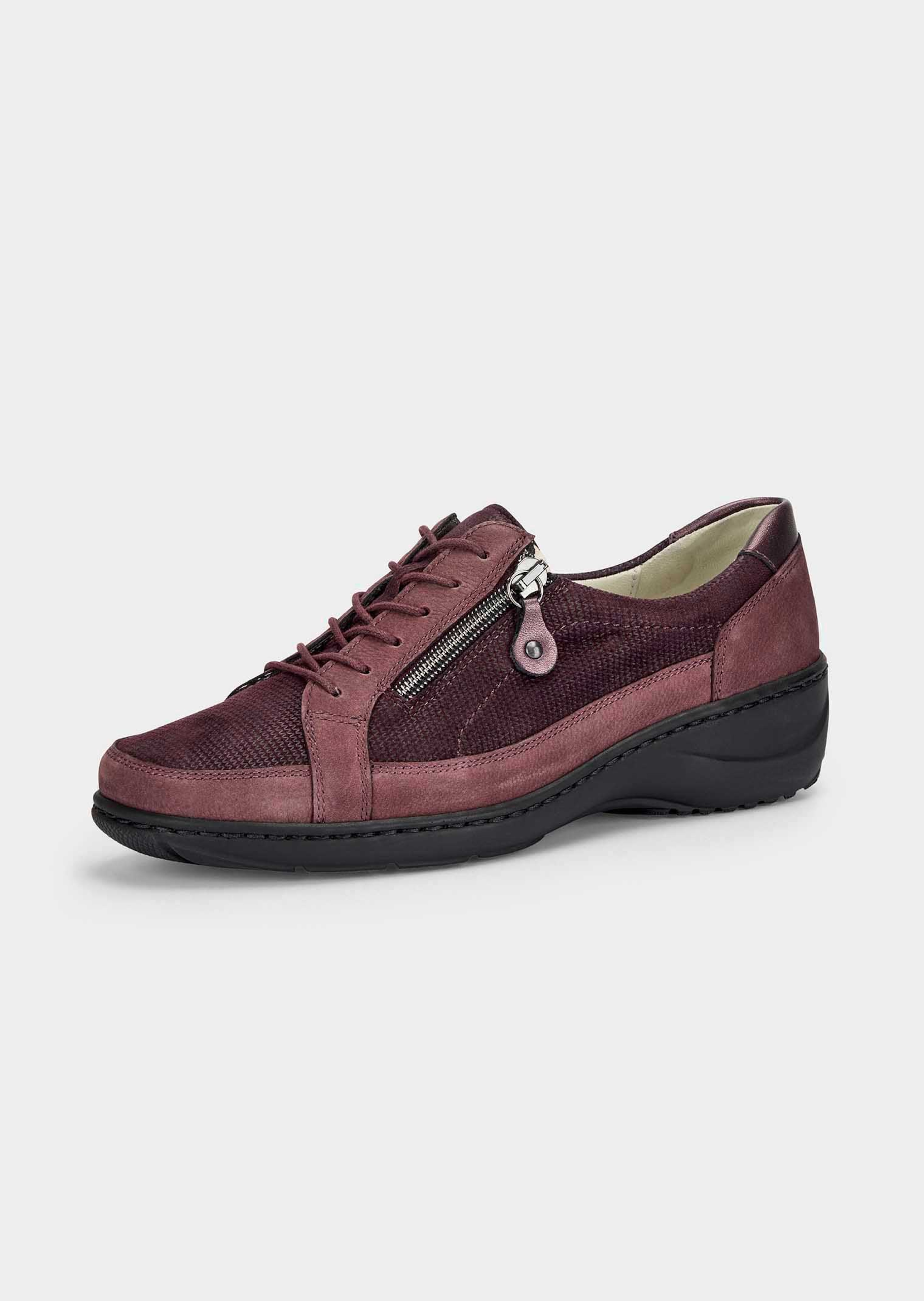 Chaussures basses avec zip