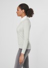 Feinstrick-Pullover mit Lochmuster thumbnail 4