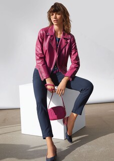 Leren jasje. Lamsnappa thumbnail 6