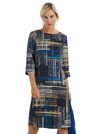 Elegantes Kleid mit modischem Druck thumbnail 1