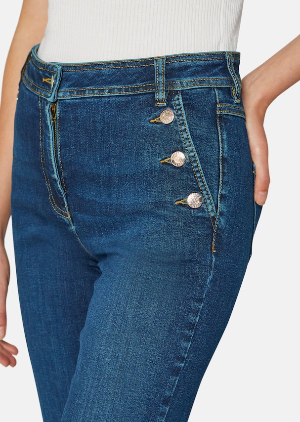 Bootcut-Jeans aus Cotton-Stretch 4
