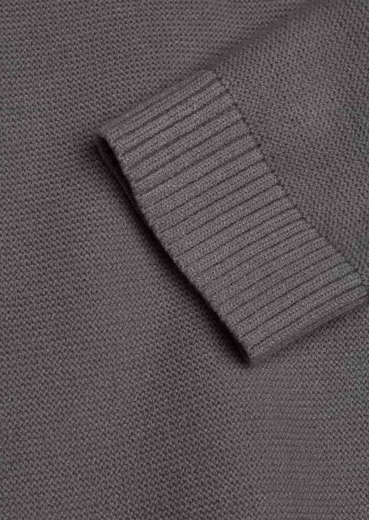Sportieve tricot pullover met flatteuze details 3