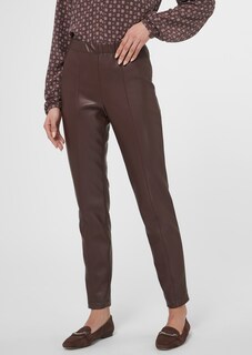 Leggings in a leather-look thumbnail 1