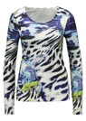 Langarm-Shirt mit farbenfrohem Animal-Print thumbnail 1