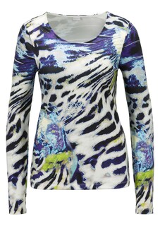 Langarm-Shirt mit farbenfrohem Animal-Print thumbnail 1