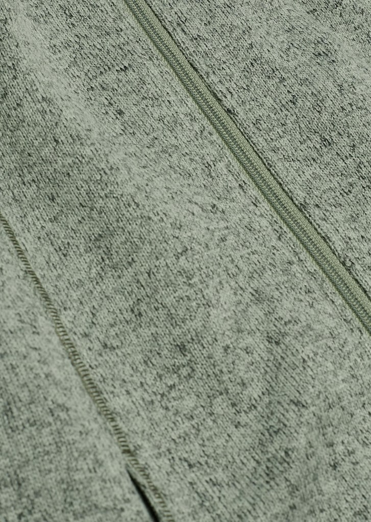Kuschelweiche Strickfleece-Jacke