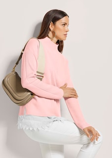 Kurzer Stehkragen-Pullover mit Good Cashmere thumbnail 4