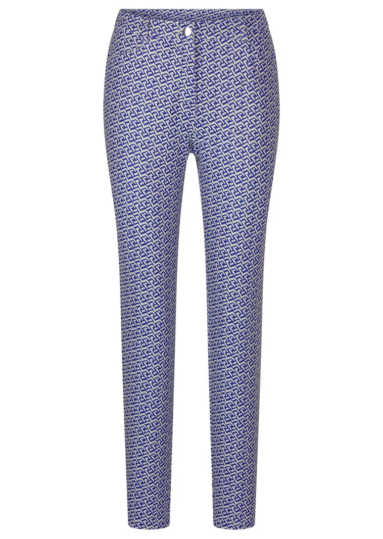 Pantalon imprimé LOUISA en matière scuba