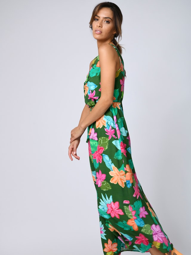 Kleid in sommerlichem allover Blumendessin 5