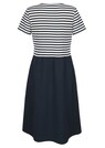 Jerseykleid mit Streifen thumbnail 6