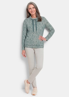 Sweatshirt aus flauschigem Jersey thumbnail 2