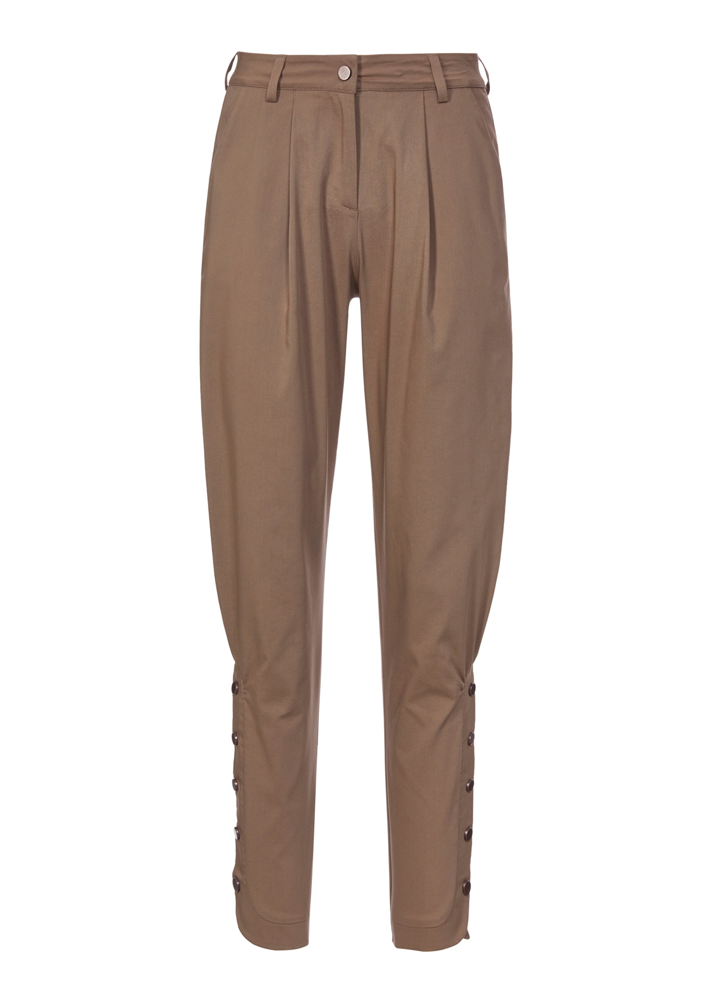 Bundfaltenhose im Reiter-Look