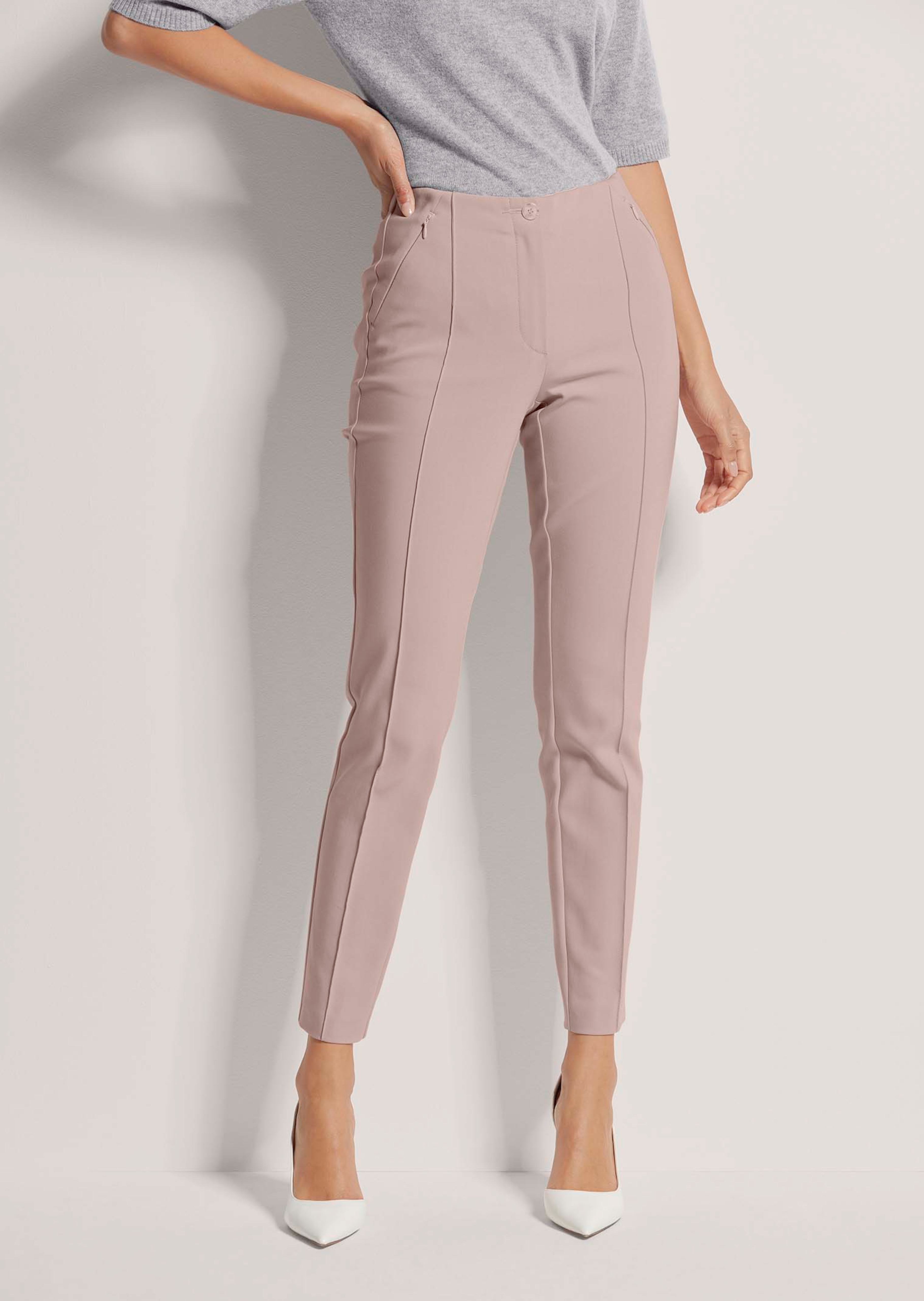 Pantalon coupe skinny Fit avec pli