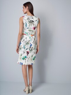 Druckkleid mit modischem Drappé thumbnail 2