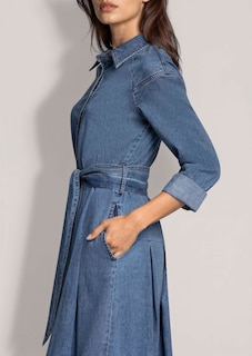 Robe en jean tendance thumbnail 5