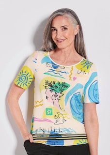 T-shirt avec imprimé intégral thumbnail 7