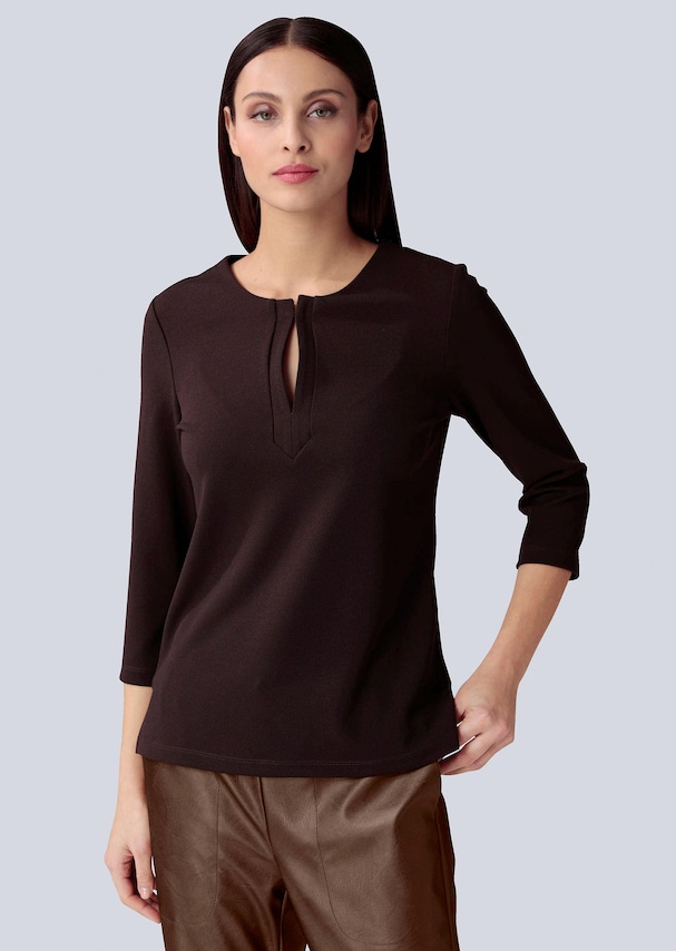 Shirt mit eingesetzter Blende 4