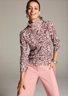 Kaschmir-Pullover mit Unikat-Print thumbnail 7