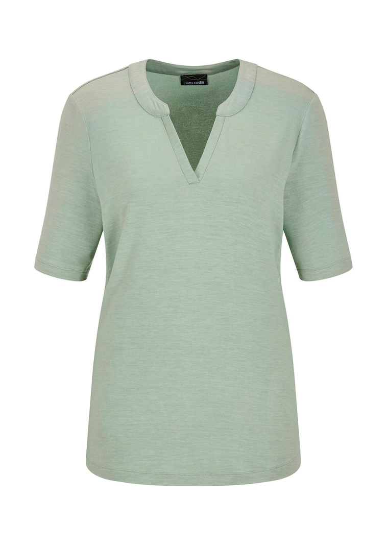 T-shirt en jersey de viscose ultra-douce