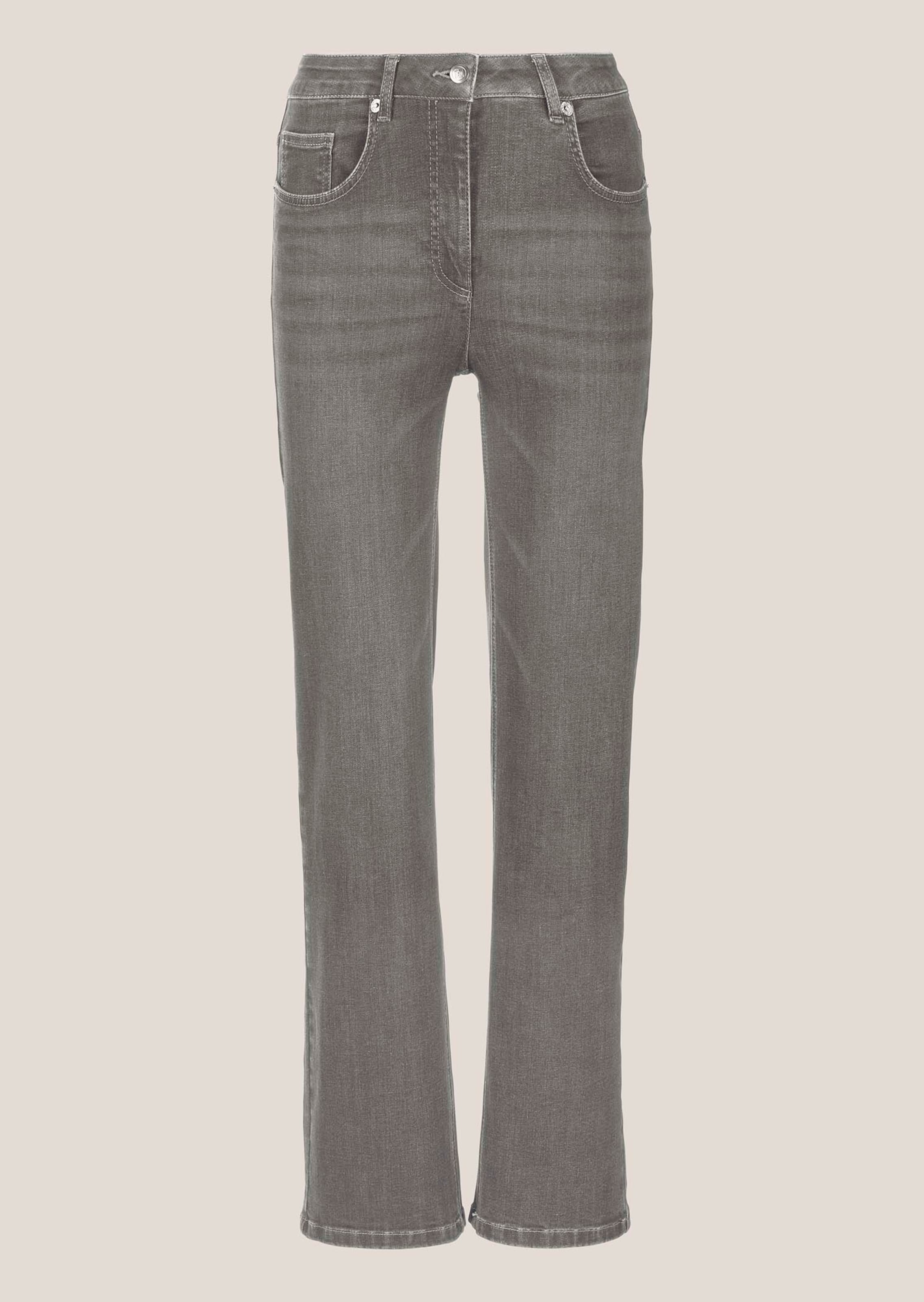 Jean New York & Company Gris Taille 4 - Coupe Droite, Mid-rise, Neuf Avec étiquette