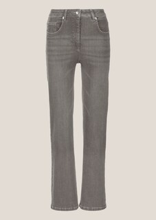 M-Jeans in gerader Form mit Logo-Stickerei thumbnail 6